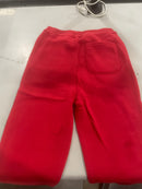 EMBER GEAR SLIM-FIT FLEECE JOGGER SWEATPANTS WITH POCKETS - SIZE: L - RED - Brand New