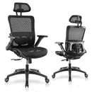 JHK ERGONOMIC OFFICE CHAIR HIGH BACK MESH OFFICE CHAIR 4D ADJUSTABLE C-2577-BK - Like New