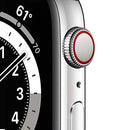 For Parts: APPLE WATCH 6 GPS CELLULAR 44MM SILVER STAINLESS STEEL CASE CANNOT BE REPAIRED