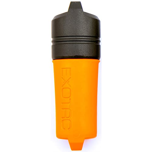 EXOTAC FIRESLEEVE WATERPROOF FLOATING LIGHTER CASE 005005 - BLAZE ORANGE - Brand New