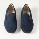 AEWM40201F24 AMAZON ESSENTIALS WOMEN'S SOFT LOAFER NAVY FAUX SUEDE SIZE 7 - Brand New