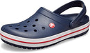 CROCS UNISEX CLASSIC GRPAHIC CLOGS MEN 10 WOM 12 (UK/AU M9 W10) - NAVY - Like New