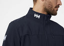 HELLEHANSEN MEN CREW SOFTSHELL JACK 2.0 HERRE HELLY HANSEN SIZE LARGE 7 NAVY - Brand New