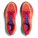 HOKA MEN'S CLIFTON 9 - SIZE: MEN 9.5 (AU/UK M9) (EU M43) - CERISE/CLOUDLESS - Like New