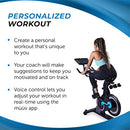 STAMINA MÜÜV BIKE - EXERCISE BIKE WIRELESS BLUETOOTH SMART MOUNT - BLACK/BLUE - Like New