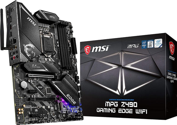 MSI MPG Z490 GAMING ATX Motherboard MPG-Z490-GAMING-EDGE-WIFI Like New