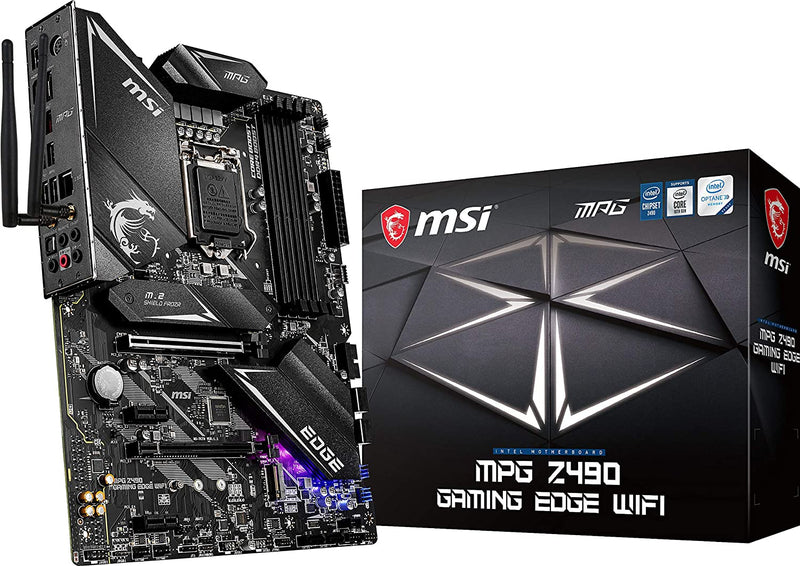 MSI MPG Z490 GAMING ATX Motherboard MPG-Z490-GAMING-EDGE-WIFI - Like New