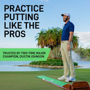 PERFECT PRACTICE Putting Mat w/Alignment Mirror - Indoor Golf Putting Green - Brand New