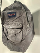 JANSPORT SCHOOL BACKPACK - GRAY - Like New