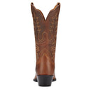 ARIAT WOMEN'S HERITAGE WESTERN R TOE COWBOY BOOT - SIZE: 8 DISTRRESSED BROWN - Like New