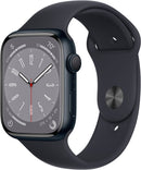 Apple Watch Series 8 (GPS) 45mm Aluminum Case Midnight Sport - Scratch & Dent