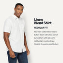 AEMN21976Q226 AMAZON ESSENTIALS MEN'S POLO SHIRT, SHORT SLEEVE, SIZE MEN L WHITE - Brand New