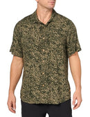 UNIONBAY MEN'S SHORT SLEEVE RAYON BUTTON UP WOVEN SHIRT MEN L CANTEEN - NEW - Brand New