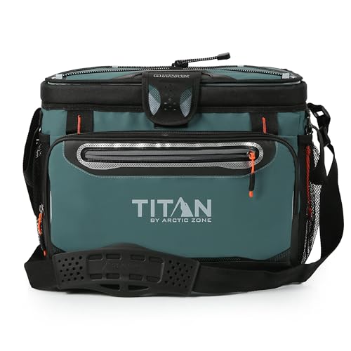 Titan by Arctic Zone Deep Freeze Zipperless Hardbody Cooler - Jungle Hunt - Like New