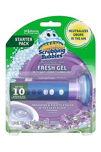 SC JOHNSON SCRUBBING BUBBLES FRESH GEL TOILET BOWL CLEANING STAMPS 025700713798 - Brand New