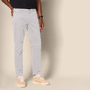 AMAZON ESSENTIALS MEN'S SLIM-FIT PANTS 5-POCKET STRETCH TWILL 28W X 28L - GREY - Brand New