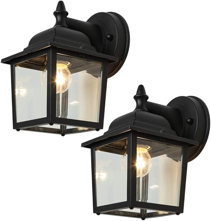 LPINYE Porch Light Exterior Wall Light Simple Modern Wall Lantern Waterproof XSF - Like New