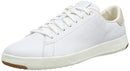 W02897 COLE HAAN WOMEN GRANDPRO TENNIS LEATHER OXFORD, WHITE, SIZE 10 - Like New