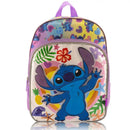DISNEY KIDS' STITCH 14" BACKPACK - PURPLE - Brand New