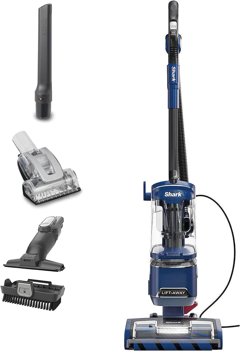 Shark UV850 Performance DuoClean PowerFins Vacuum with Self-Cleaning - DARK BLUE - Like New