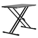 VEVOR DJ TABLE STAND 32" X 20" PORTABLE DJ LAPTOP LIGHTWEIGHT DJ STAND - BLACK - Like New