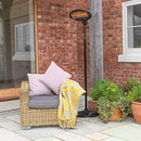 HARRIER 2-in-1 Electric Patio Heater (Single Heater without Cover) - Black - Like New