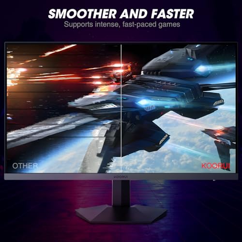 KOORUI 27" Gaming Monitor, FHD 1080p 165hz Mointor with 1ms (MPRT) Response Time - Like New