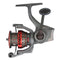 ABU GARCIA ELITE MAX SPINNING REEL,R/L HANDLE POS,HYBRID FRONT DRAG - BLACK/RED - Like New
