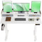 YDN Electric Standing Desk, Adjustable Height, 48x24 Inches, White Top - Like New