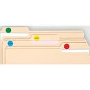 OFFICE DEPOT REMOVABLE ROUND COLOR-CODING LABELS 3/4IN DIAMETER ASSORTED - MULTI - Like New