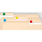 OFFICE DEPOT REMOVABLE ROUND COLOR-CODING LABELS 3/4IN DIAMETER ASSORTED - MULTI - Like New