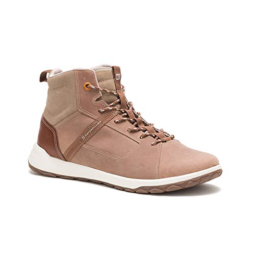 CATERPILLAR CAT FOOTWEAR QUEST MOD HI SNEAKER SIZE 7 CUBAN SAND - Like New