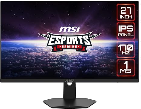 MSI Optix G274, 27" Gaming Monitor, 1920 x 1080 FHD, IPS, 170Hz - Scratch & Dent