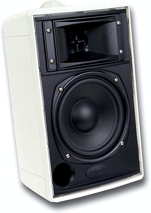 For Parts: Klipsch KHO-7 Outdoor Loudspeaker (Pair,  White) MISSING COMPONENTS