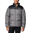 2086861023 COLUMBIA MEN'S PUFFECT III JACKET SIZE 2XL CITY GRAY/BLACK - Brand New