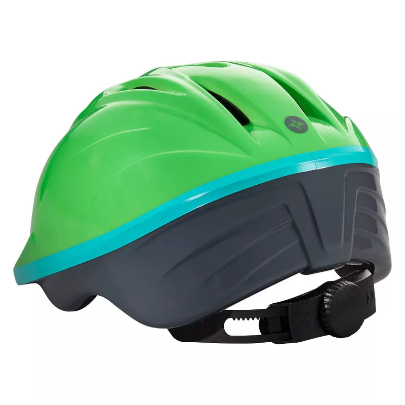 SCHWINN CLASSIC TWO TONE CYCLING TODDLER BIKE HELMET - GREEN/GRAY - Brand New