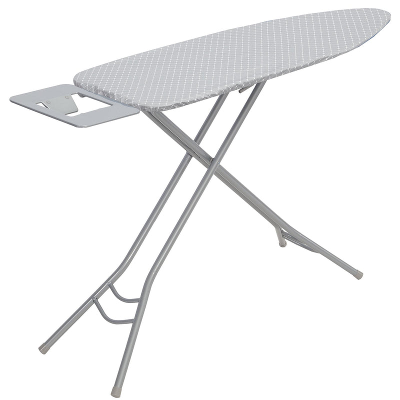 STO STO Ironing Board Full Size 45" x 14" with Iron Holder, 7 Height Options - Like New