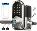 Veise RZ09 Smart Lock, 7-in-1 Keyless Entry with Handle Set, APP Control - Like New