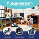 Cubii Total Body+ Seated Elliptical Exercise Machine - TEAL Like New