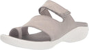 BZEES WOMENS CARRY ON SLIDE SANDAL - SIZE: WOMEN 8.5 - SILVER SMOKE CAMO - Brand New