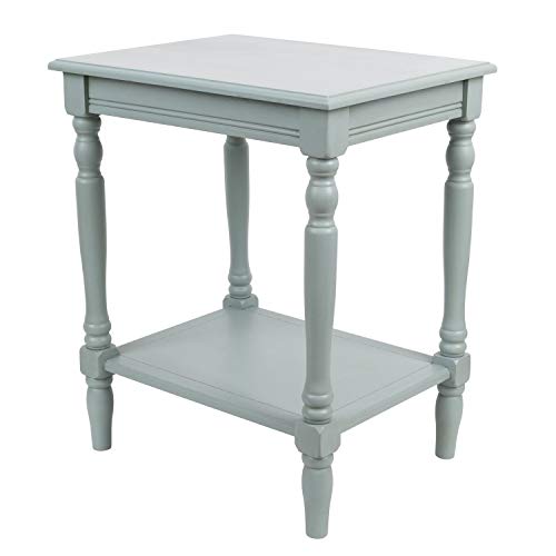 Decor Therapy Simplify Wood Accent Storage Shelf End Table - Scratch & Dent