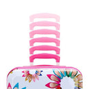 SARAH JESSICA PARKER HARDSIDE CARRY ON SPINNER SUITCASE - WHITE SHOE WHEEL - Like New