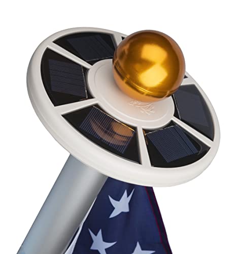 Sunnytech 2nd Generation Solar Flag Pole 20led Light, Brightest, Most Powerful - Brand New