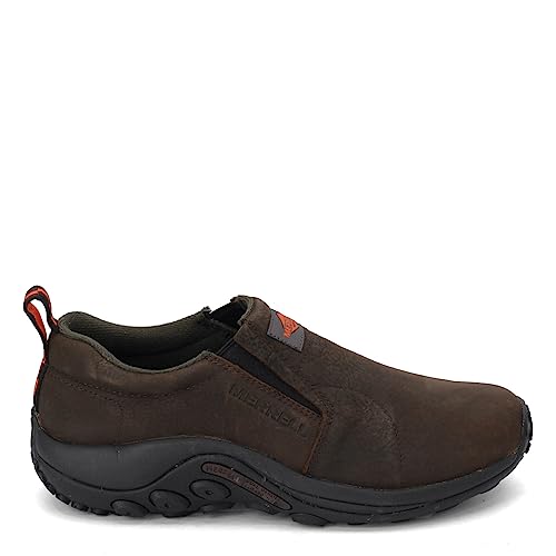 MEN'S JUNGLE MOC COMPOSITE TOE WIDE WIDTH WORK SHOES ESPRESSO SIZE 10.5 Wide - Like New