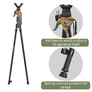 FIERY DEER Gen4 Bipod Shooting Stick for Hunting with Compass Holder - Brand New