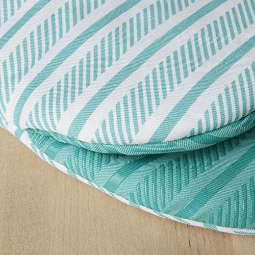 KITCHENAID ALBANY MINI OVEN MITT 2-SET SIZE: MEN 5.5"X8" WOMEN 5.5"X8" - AQUA - Brand New