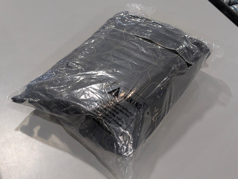 LUXURY PET CAR SEAT COVER - BLACK - Like New