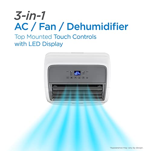 BLACK+DECKER AIR CONDITIONER 14,000 BTU AIR CONDITIONER PORTABLE - WHITE - Like New