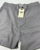 ROAMING SOUL MEN'S COTTON FLEX STRETCH CARGO SHORTS SIZE 34 - LIGHT GRAY - Like New