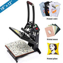 Display4top 12 x 10 Digital Heat Press T Shirt Machine B07Q1GBQQ1 - Gray - Brand New